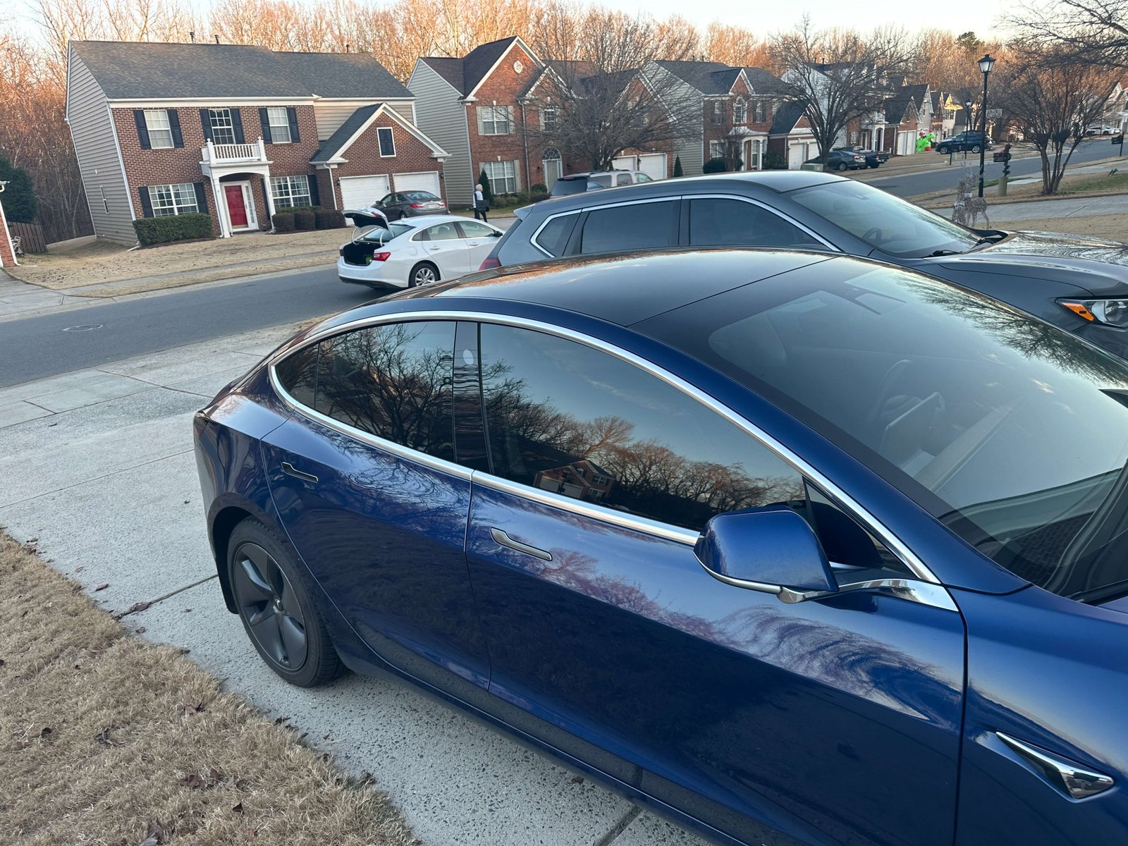 Tesla window tint Charlotte